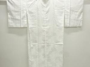 七宝に花模様単衣長襦袢